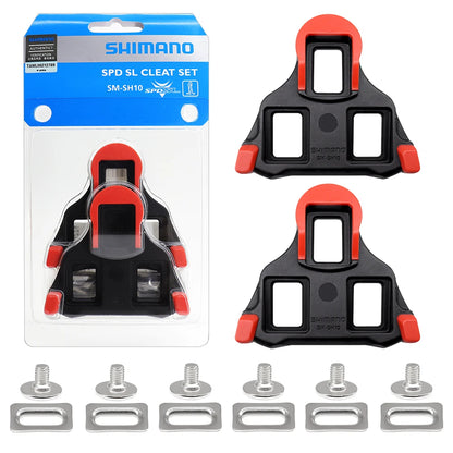 SPD-SL SH10 SH11 SH12 Road Bike Pedal Cleats 0/6/2 Degree Self-locking Pedals Cleats for R540 R550 R8000 Bicycle Parts