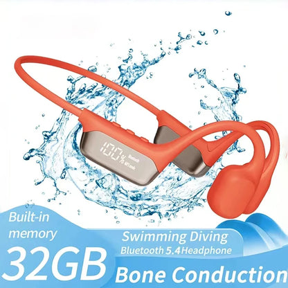 Xiaomi IPX8 Waterproof Swimming Bone Conduction Wireless Headphone Bluetooth 32GB MP3 Player Hifi Bass Music Sports Earphones