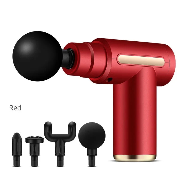 Xiaomi USB Mini Massage Gun Fascia Machine Muscle Relaxation Vibrating Gun Rod Massage Fitness Equipment Neck Grab Fascia Gun