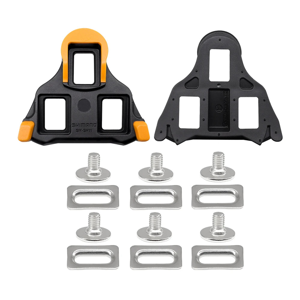 SPD-SL SH10 SH11 SH12 Road Bike Pedal Cleats 0/6/2 Degree Self-locking Pedals Cleats for R540 R550 R8000 Bicycle Parts