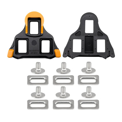 SPD-SL SH10 SH11 SH12 Road Bike Pedal Cleats 0/6/2 Degree Self-locking Pedals Cleats for R540 R550 R8000 Bicycle Parts